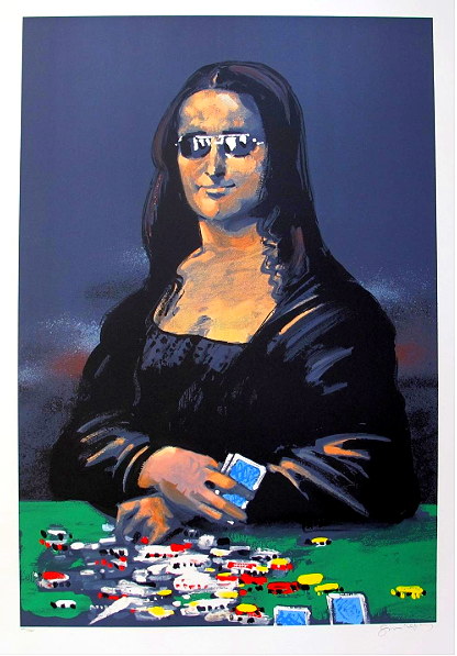 Custom portrait of mona lisa, portrait from photo by Photoshop__art