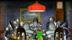 ewoks/cylons play poker